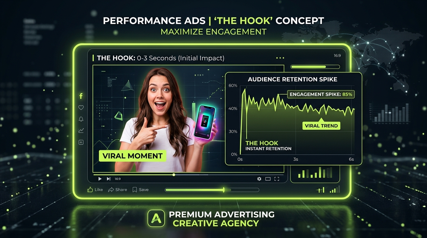 The Hook - Capturing viewer retention in the first 0-3 seconds